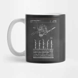 Dental Tools Patent - Dentist Hygienist Office Décor Art - Black Chalkboard Mug